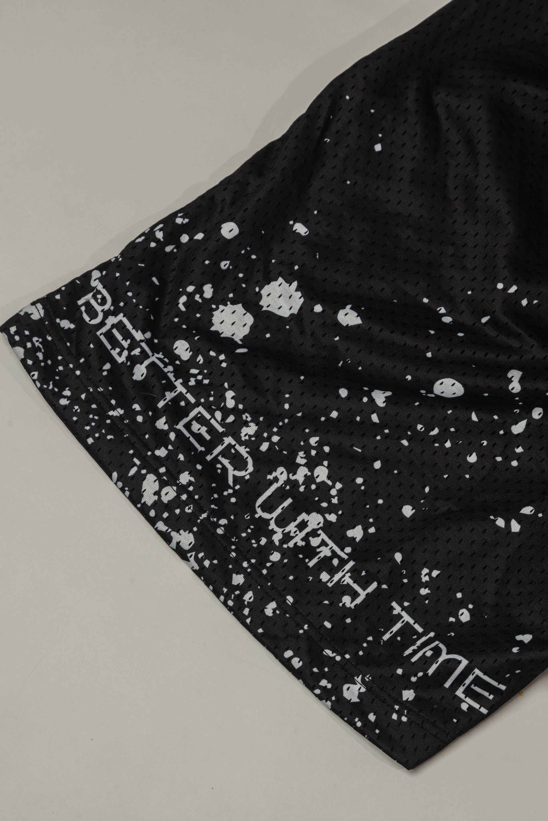 "Better With Time" Pique Mesh Shorts